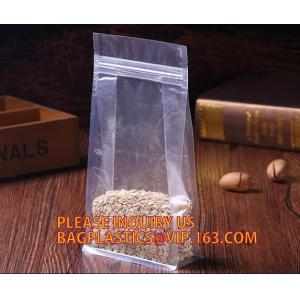 customized Silver Aluminium Foil zip lock Bag, cooking vacuum bag zipper zip