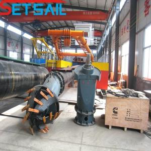 5mm-20mm Front Plate Cutter Suction Dredge Machine for River and Lake Dredge