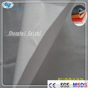 Cross Lapping Faux / Imitation / Synthetic Leather Fabric 80GSM - 300GSM