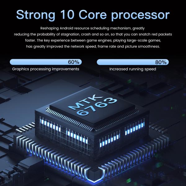 6.1 Inch M10 Plus Smart Phone 512GB Full Screen Mobile Phone Unlock