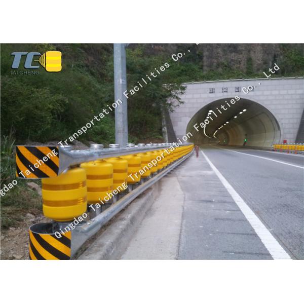 PU And PVC Rolling Guardrail Barrier ISO Standard