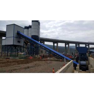 BANGBO 75m3/H Concrete Batching Systems , Twin Shaft Mixer Batching Plant