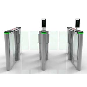 Security Automatic Full Height RoHs Glass Turnstile Gate