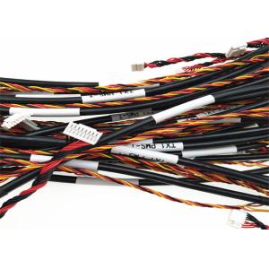Ul20276 Shielding Electronic Wire Harness With 6 Pin 12 Pin Jst Zh 1.5mm To 8