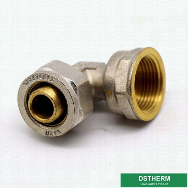 Customized Female Threaded Elbow Compression Brass Fittings Screw Fittings For