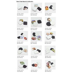 DIY Customized Printing 70*50mm Sublimation Blank Fridge Magnet for Souvenir or