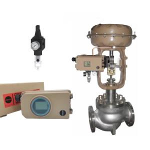 China Samson 4708 Pressure Regulator With 3730 Valve Positioner W/ HART & Feedback And Chinese Pneumatic Conrtol Valves on sale