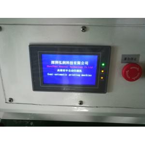 Touch Screen SMT Stencil Printer , Pcb Stencil Machine With Adjustable Blade