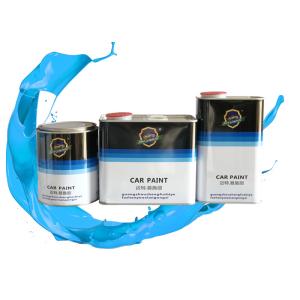 High Hardness Car Refinish Paint , Mirror Like Metallic Car Spray Paint
