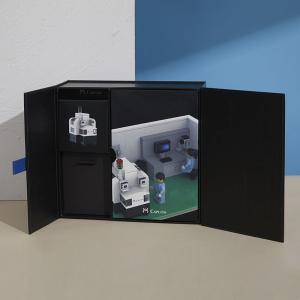 Custom Magnetic Double Opening Clamshell Gift Box Eco Friendly Packaging Box