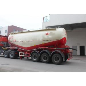 Cheap                  3 Axlebulk Cement Tank Semi Truck Trailer 55cbm 70 Tons Bulk Cement Tanker Cement Silo Semi Trailer              for sale