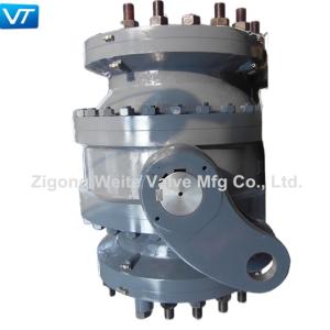 DN 650 Hydro Power Valve Hydraulic Actuator Metal To Metal Ball Valve