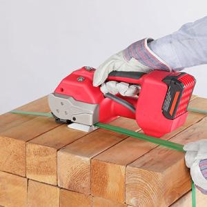 High-speed intelligent hand-held automatic baler with load-bearing force of