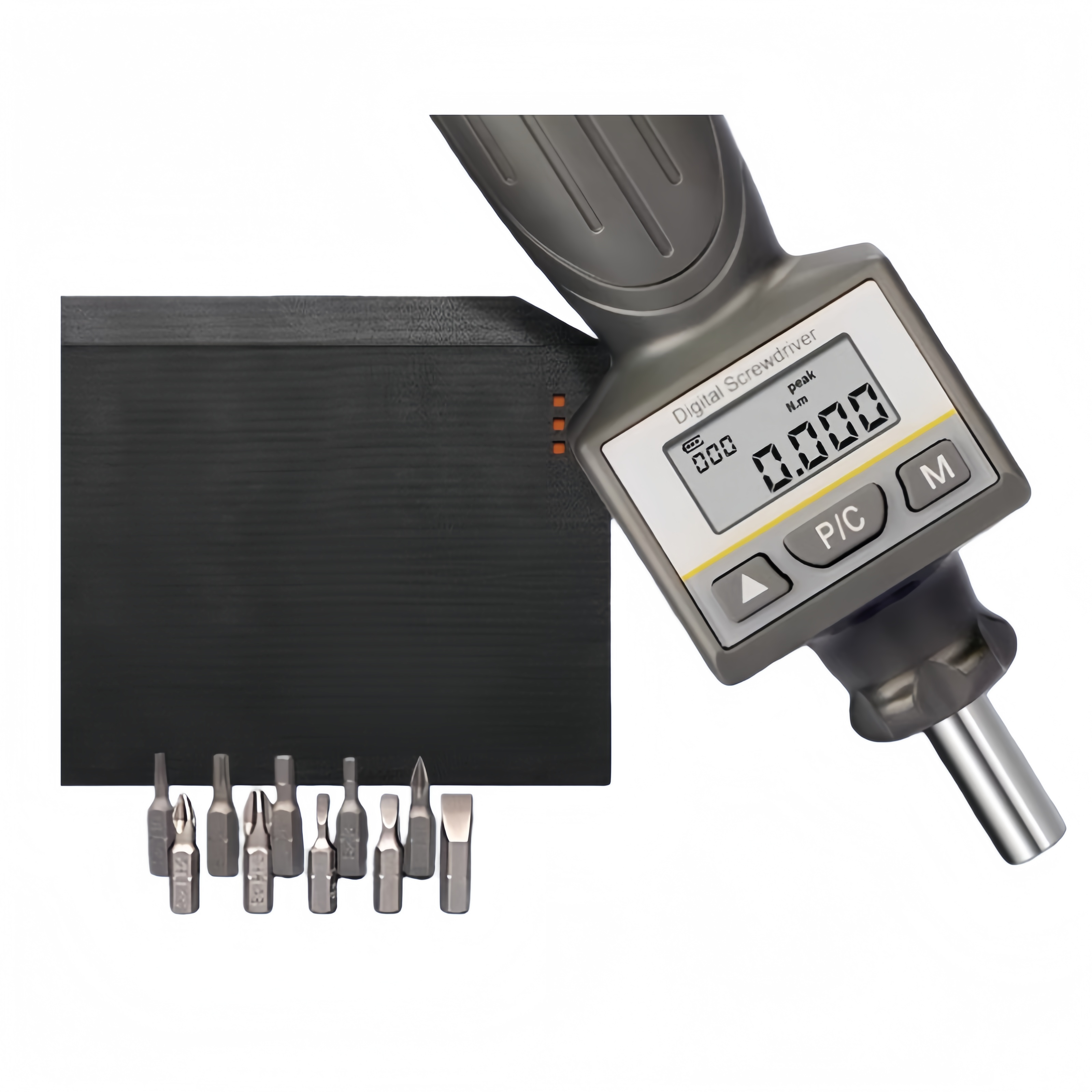 Digital Torque Gauge and Screwdriver with 0.0015-0.5N.m Range ±2%F.S Accuracy