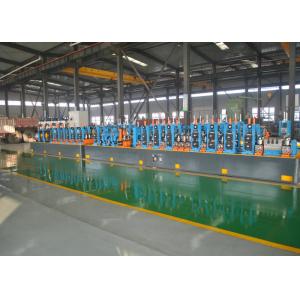 Precision Tube Mill ERW Pipe Machine 25-76mm Diameter High Frequency Welding
