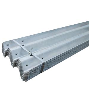 Highway Guardrail Traffic Barrier with Hot Dip Galvanized and Customized Zinc