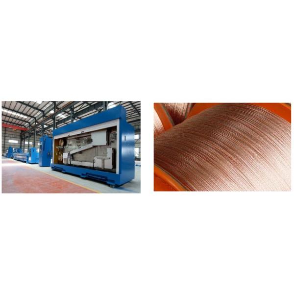 220KW Copper Aluminum Rod Breakdown Wire Drawing Machine