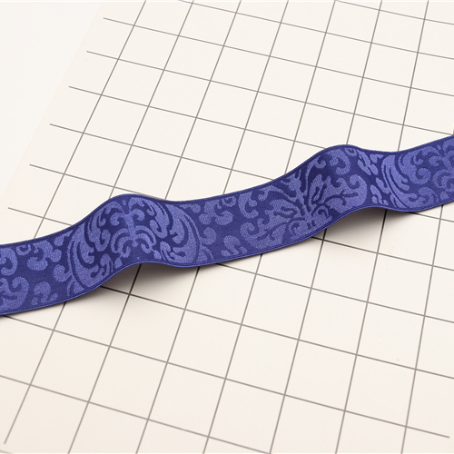 Nylon Webbing Woven Knitted Jacquard Soft Elastic Band For Underwear Bra Shorts Waistband Belt