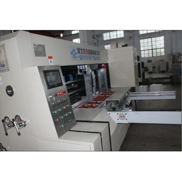 High Precision Printing Carton Making Machine With Remote Computer Diagnosis