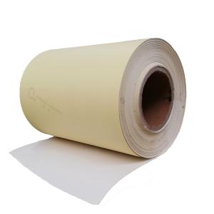 1080mm Width 80GSM Wood Free Paper 80G Yellow Silicon Paper Self Adhesive Labels