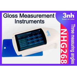 Handheld Gloss Measurement Instruments NHG268 Multi Angle Gloss Tester for