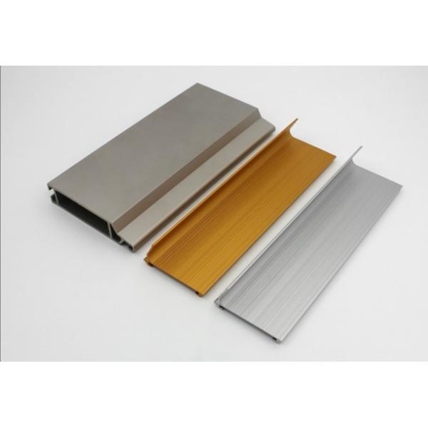 Quality Security Guard Rail General Flat Aluminum Frame Extrusions wholesale