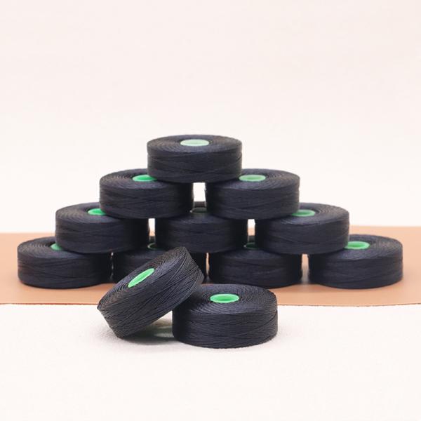 Rayon Embroidery Thread Dyed Polyester Bobbins v69 T70 Bonded Thread for Sewing