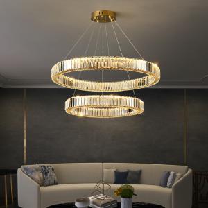 Dia120cm Geometric Round Modern Ring Pendant Light AC85V To 265V