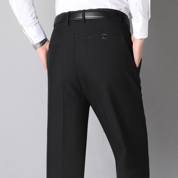 Quality Midweight Men's Formal Trousers in Mint Green for Office Attire wholesale