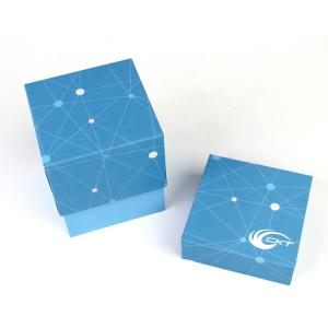 Custom Recyclable Cardboard Gift Box With Lid , Deep Square Cardboard Box With