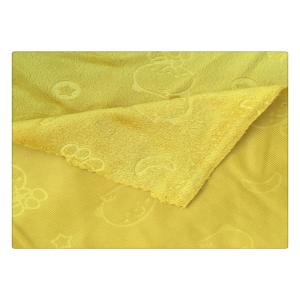 Embossed Blanket Fleece Minky Plush Fabric For Toy 100% Polyester