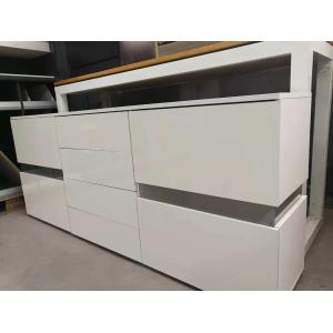 Contemporary Compressed Particle Board TV Stand Formaldehyde Free Material