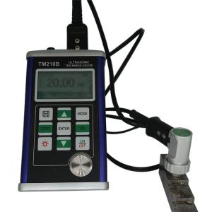 Buy cheap 128×64 Lcd Ultrasonic Thickness Gauge / Metal Thickness Testing Equipment from wholesalers