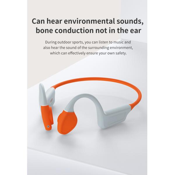 Waterproof Unleash Potential Bone Conduction Headphones for Hearing-impaired Crowd