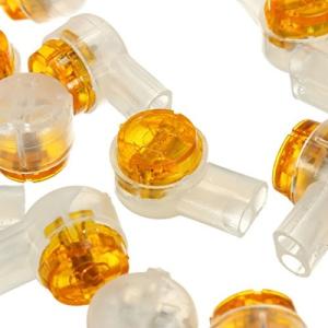 Polycarbonate UY2 Electronic Wire Splicing Connector Single Double Pin