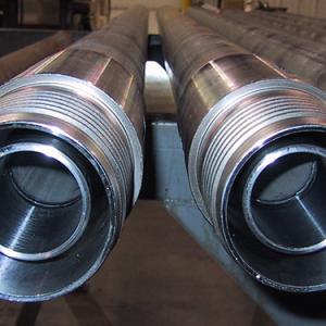 Reverse Circulation Drill Rods And Pipe 4 1/2 Inch Remet , Metzke Thread
