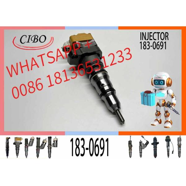 Common Rail 3126 Diesel Engine Fuel Injector 183-0691 1830691 178-6342 1786342