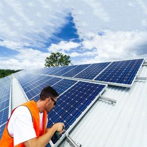 China 30psf Tile Roof Aluminum Alloy Solar Photovoltaic System on sale