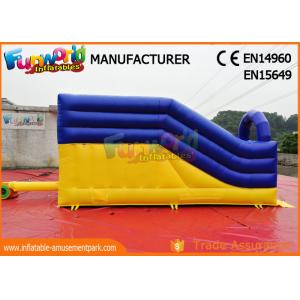 Amusement Park Commercial Inflatable Slide / Blow Up Bounce House