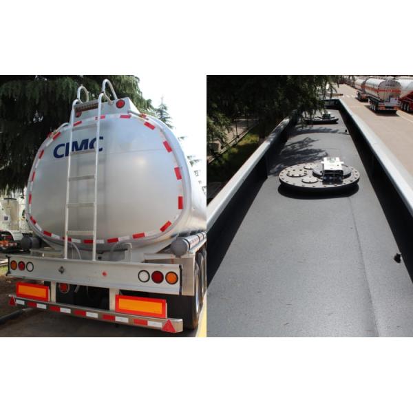 CIMC Tri Axle 45 CBM Fuel Tanker Trailers for Sale Prices Manufacturers