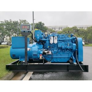 China marine diesel generator set 64KW CCS certificated engine model WeichaiWP4.1CD83E200 on sale