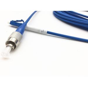 LC-FC Steel Armored Patch Cord Singlemode Simplex 3.0mm OFNP Plenum Rated Jacket