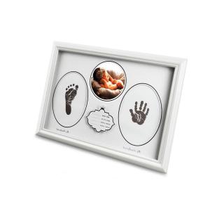China Home Decoration Colorful Hand and Footprint Babyprints Newborn Baby Frame on sale