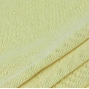 180gsm Fire Resistant Material Fabric 20s Elastic Knitted Aramid Fiber Cloth