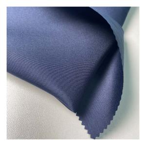 Ocean recycle polyester microfiber peach skin plain fabric for beach shorts