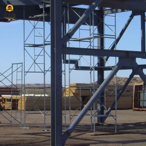 Customizable Steel Frame Building Construction with Aluminum Sliding Windows 50