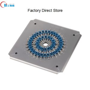 LC UPC Polishing Fixture with 1.5kg Weight 174mmx174mmx5.1mm Dimensions and 1