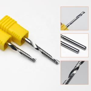 Yingba CNC Router Endmill 3.175 Tool Single Flute 4mm Bit Cutting Tool 6mm for
