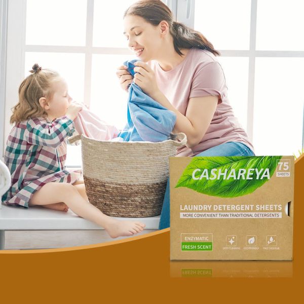 Deep Decontamination Laundry Detergent Sheet Private Label Disposable Laundry