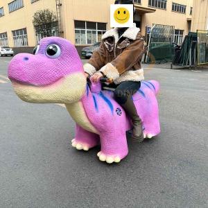 Customizable Motorized Ride On Dinosaur For Amusement Parks 100kg Capacity
